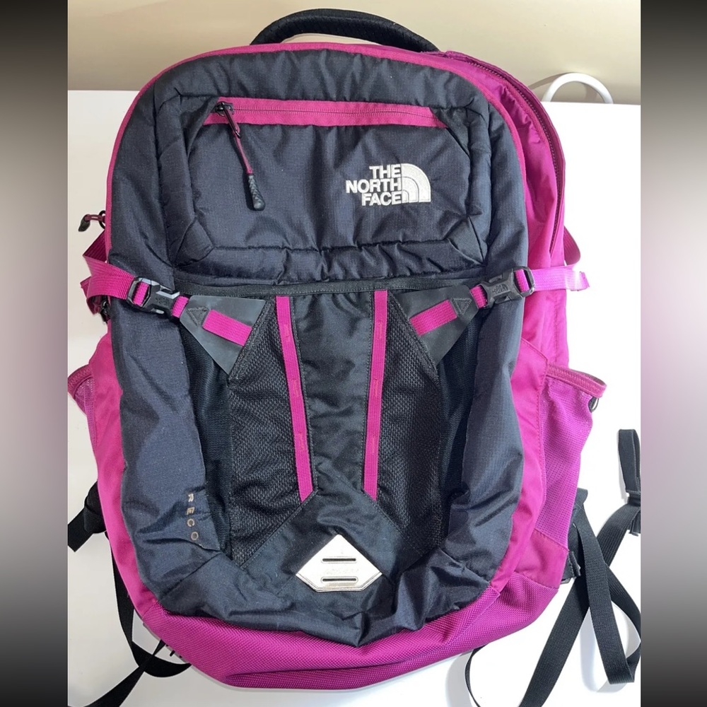 The North Face Backpack Recon Magenta Purple School, Travel, Office